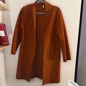 Marshalls Rust Open Front Jacket